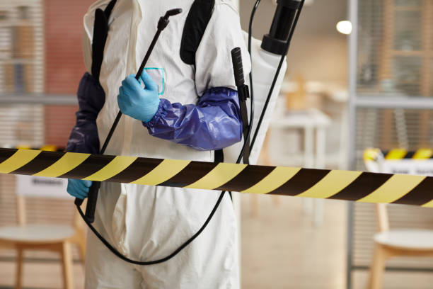 Professional Trauma Scene Cleanup technician working in Highlands, NJ